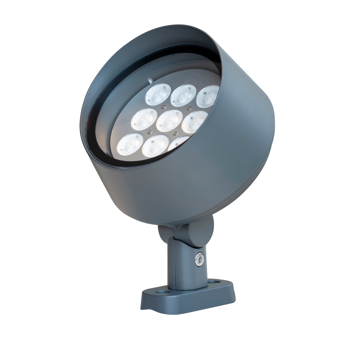 GERA SPOT 35W 4000K 2800lm, 45°, IP66, Alu RAL 9006