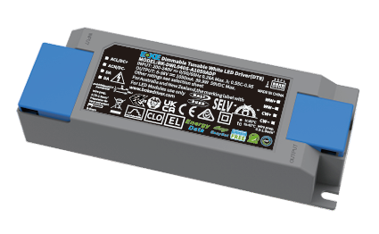 Boke LED Driver for CELTIS 3.0 TW - DALI-2 DT8 TW og PUSH DIM+CCT, Energy data, Flicker free - corridorDIM -el - CLO med Connectionbox, 300-1050mA