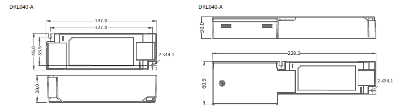 Boke LED Driver for CELTIS 3.0 - DALI-2 og PUSH DIM, Energy data, Flicker free + Wieland Quick connection - 600-1050mA (900mA DIP-Switch)