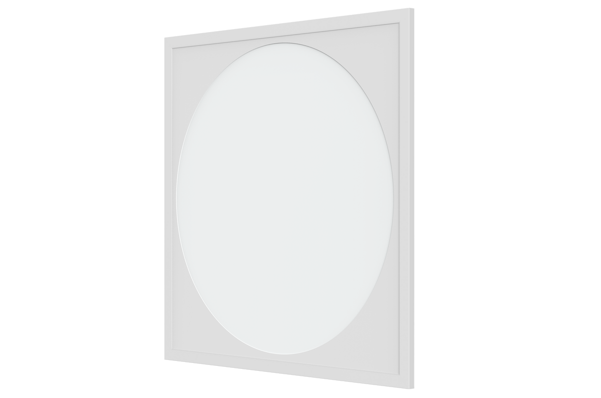 CARUM ROUND 3.0 panel 60x60 36W TW 2700~6500K Hvid, CRI90, UGR19, Uden driver (900mA)