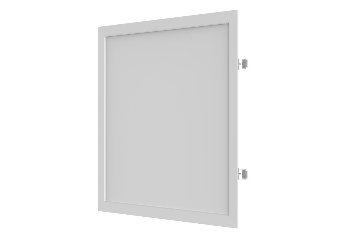 CELTIS 3.0 Troldtekt panel 615x615 36W 3000K/4000K, CRI>90, Hvid RAL9016, Prismatic UGR19, SDCM3, Uden driver (900mA 36VDC), inkl. fjedre