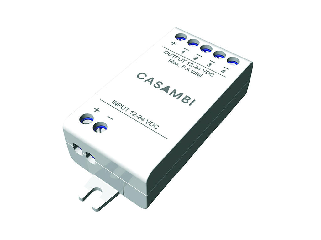Casambi 4 kanal PWM trådløs Dimmer, constant voltage LED strip
