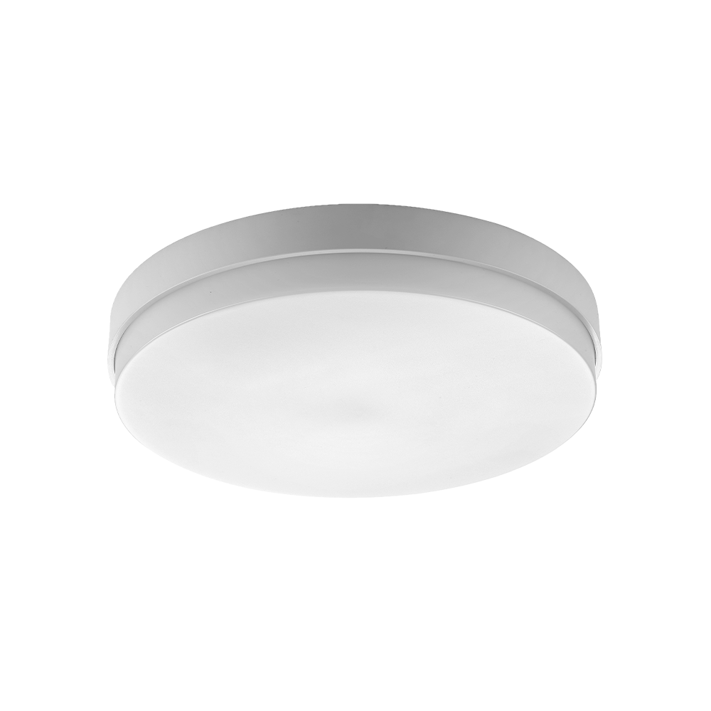 DAHLIA Plafond 24W, 700/1000/1500/2300lm, 3000/4000K, Hvid, on/off, Sensor-ready, 3H back-up auto test