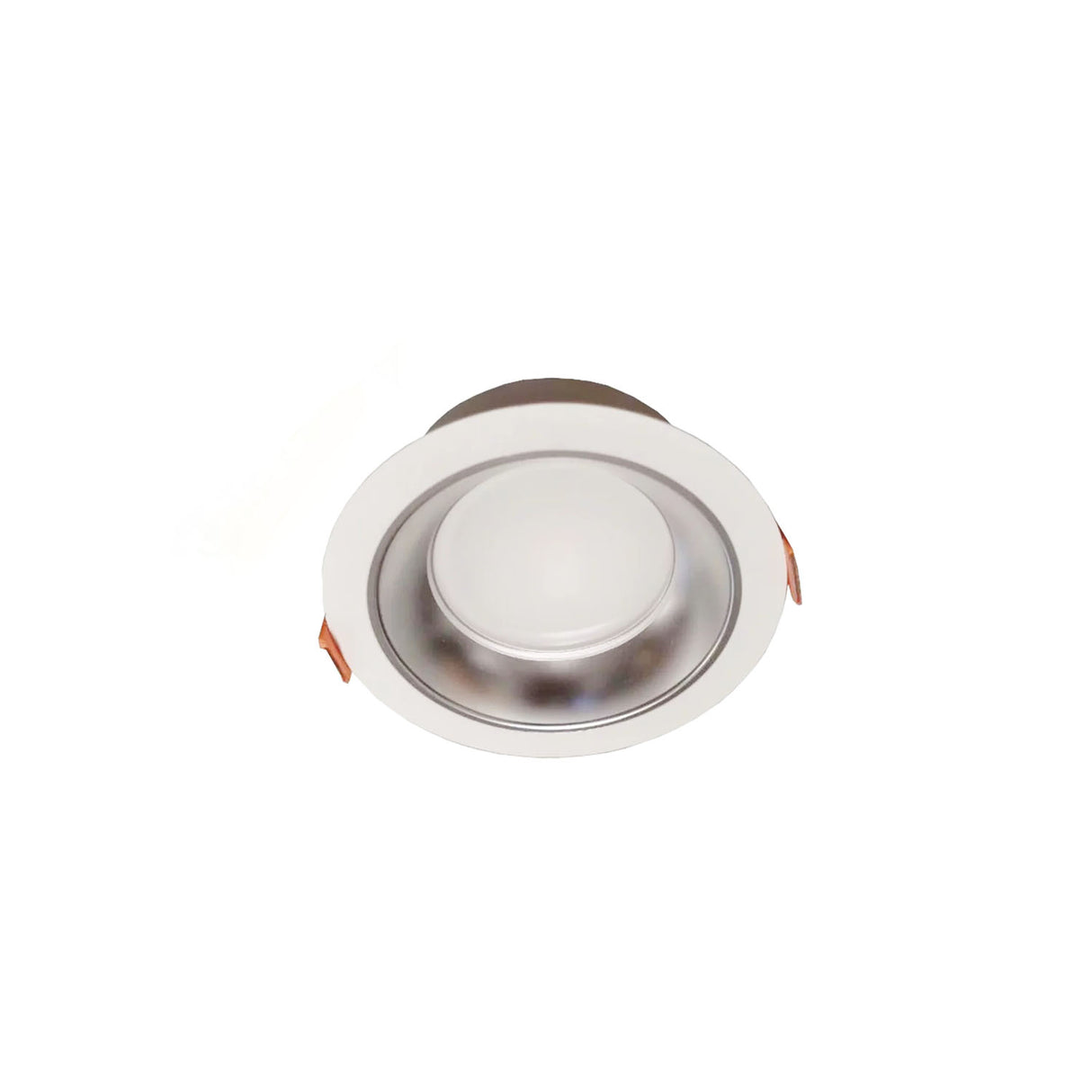 G6R downlight 1300lm, 4000K, 70°, CRI80, SDCM 3, 1-10V & PUSH dimmable, fixed bracket for driver, Ø180, Hulmål Ø150