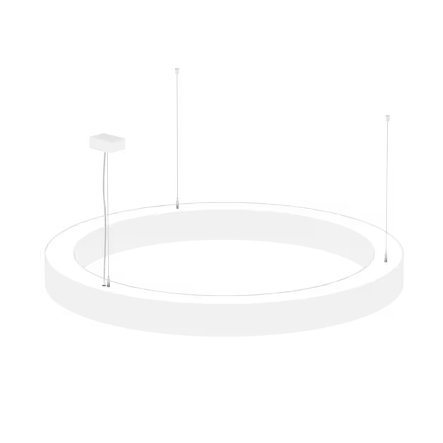 SALVIA RING DI/IN 200W 3000K 5340/13580Im, DALI, Ø1200, Hvid, 35% op, 65% ned