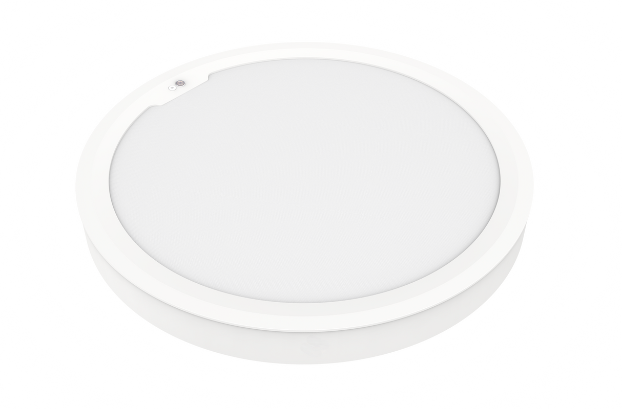 CELTIS MOON Ø450 30W 3000/4000K, CRI90, Hvid Prismatic UGR19, SDCM3, Inkl. driver, inkl. ActiveAhead sensor