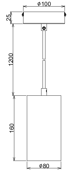 LINUM 18W 3000K 36° CRI80 Hvid, pendel