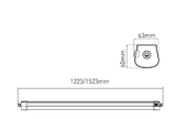 TRIPOLI FLEX V3 nødmodul 4W 480lm 3H *2 års garanti