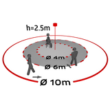 BEG Tilstedeværelsessensor DALI 1-kanal broadcast indbygning - PD2N-M-DACO DALI-2 - H.2.5 Ø10m