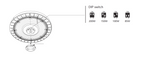 SUVA 85/100/150/200W 4000K 34000lm CRI80, 0-10V, Sensor-ready