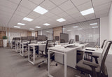 SORBUS backlit panel 60x60 30W 4000K, CRI80, Hvid Prismatic UGR19, SDCM3, Uden driver (800mA 36VDC)