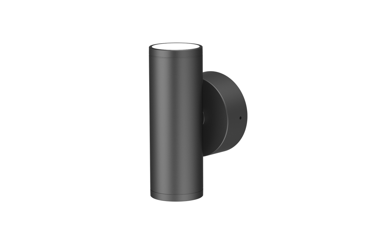 TAJO up/down væglampe 10W 4000K, 24°, IP65, Sort