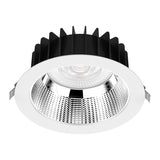 THUNIA Downlight m/DALI-driver 10W 4000K 1120lm Hvid UGR19, Ø145, Hulmål Ø125-135