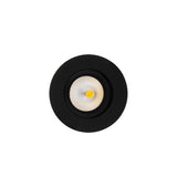 TOONA 8W 674lm 3000K Sort, RA>98, Ø93, Hulmål Ø76-83, Triac/fase dæmp, (Pk. a´ 10stk)