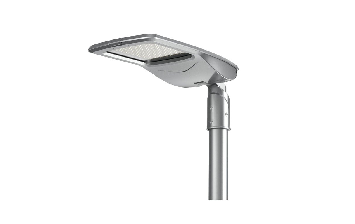 VOLGA streetlight 50W/70W 4000K 135lm/W, CRI80, IP66, IK08, Ø60, Klasse II, 6m kabel, R09603