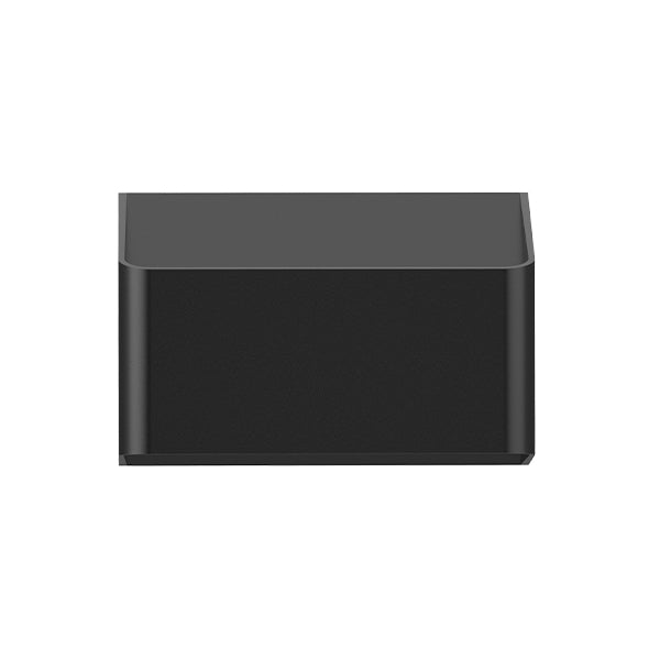 SAVA Væglampe up/down, 10W 3000K, CRI80, IP54, Sort, inkl. driver