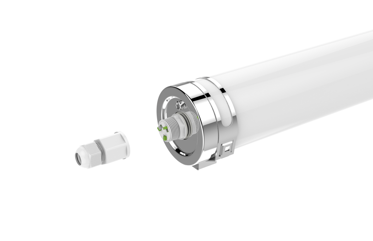 MINSK PMMA IP69K 48W 5000K 150lm/W, 150cm, Frost cover, flicker free