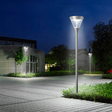 GERA PARK Halvafskærmet INDIR. 12/20/30/40W 2700/3000/4000K, IP66, IK09, Sort RAL 9005, CRI80