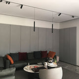 X26 - Rør horisontal 14W, 3000K, 1400lm, 360°, DALI, Sort